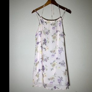 ROKOKO Blush flower print halter dress